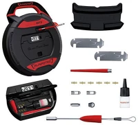 Runpotec 101930 Digitális hosszmérővel 30m átm.3mm gf3 üvegszálas vezetékbehúzó kép