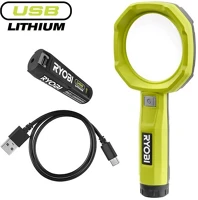 Ryobi NAGYÍTÓLÁMPA, 1X 2,0AH 4v usb lithium nagyítólámpa, 1x 2,0ah akkumulátor, töltő - rml4-120g kép