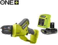 Ryobi RY18PSX10A-120 18v akkumulátoros 10cm kézi láncfűrész (1 x 2.0ah) - ry18psx10a-120 kép