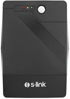 S-link U100 1000VA, 12V7Ah*2, 600W, Line-Interactive, 4 schuko) kép