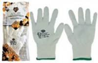 Safety first DA503XSZHT5999565505820 Kesztyű  ujjbegy mártott fehér 