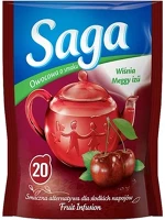 Saga 30.00006 Gyümölcstea  meggy 20 filter kép