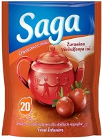 Saga 30.00007 Gyümölcstea  vörösáfonya 20 filter kép