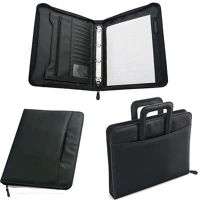 Sakota EAA1884 A4 füles fekete konferencia mappa kép