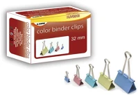 Sakota HJV0813 32mm 12db/csomag színes iratcsipesz kép