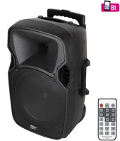 Sal PAB_31BT-1 aktív Hangfal 200w bluetooth aktív hangfal súly 8kg - 2db Vezeték kép