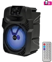 Sal PAR_20BT-1 boombox aktív Bluetooth hangfal Party hangdoboz, 2 utas, beépített kép