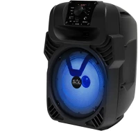 Sal PAR20BTC Hordozható party hangfal black kép