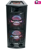 Sal PAR_225DJ-1 Par221dj party hangdoboz, 2x25cm, 2xmic, bt/mp3 hangfal 2db mikrofonnal kép