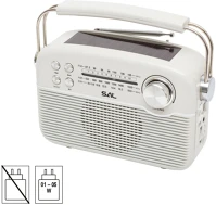 Sal RPR9 napelemes rádió multimédia lejátszóval, fm-am-sw rádió, bluetooth, usb kép