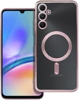 Samsung 100049 Electro mag galaxy a05s magsafe kompatibilis hátlap tok, rozéarany kép