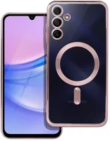 Samsung 100054 Electro mag  galaxy a15 magsafe kompatibilis hátlap tok, rozéarany kép