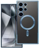 Samsung 100095 Electro mag  galaxy s24 ultra magsafe kompatibilis hátlap tok, kék kép