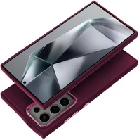 Samsung 101473 Frame  galaxy s24 fe közepesen ütésálló tok kameravédő kerettel, lila kép