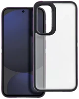 Samsung 103377 Neo  galaxy a16 5g kemény hátlap tok, átlátszó/lila kép