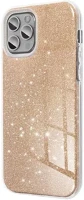 Samsung 105423 Galaxy s25 csillámos hátlap tok, arany kép