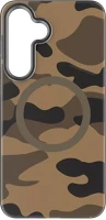 Samsung 105600 galaxy s25 plus ütésálló magsafe tok, camo, barna-szürke kép