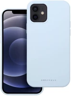 Samsung 105775 Roar  galaxy s25 prémium szilikon tok velúr béléssel, világoskék kép