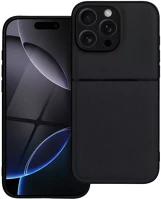 Samsung 105792 Forcell noble hátlap tok  galaxy s25, fekete kép