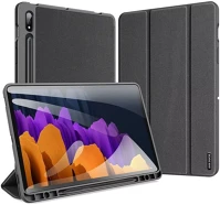 Samsung 108964 Dux ducis domo  galaxy tab s8 kihajtható tok pencil tartóval, fekete kép