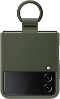 Samsung EF-PF721TGEGWW Galaxy z flip4 szilikon tok gyűrűvel, khaki (ef-pf721tgegww) kép