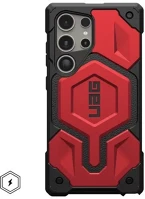 Samsung 214416119494 Uag monarch pro kevlar galaxy s24 ultra mágneses tok, crimson piros kép