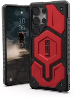 Samsung 214461119494 Uag monarch pro galaxy s25 ultra mágneses tok, crimson kép