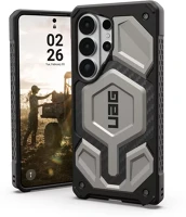 Samsung 214513113636 Uag monarch pro  galaxy s26 ultra magsafe tok, ütésálló, titanium kép