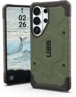 Samsung 214530117272 Uag pathfinder  galaxy s26 ultra clear magsafe tok, olive drab kép