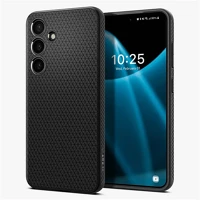 Samsung 328820 Spigen acs07347 liquid air  s24 szilikon tok, fekete kép