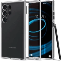 Samsung 328822 Spigen acs07292  s24 ultra műanyag tok, átlátszó kép