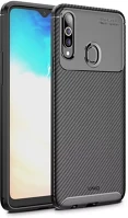 Samsung 52591 Uniq hexa  galaxy a20s, szilikon tok, fekete kép
