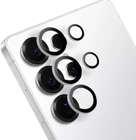 Samsung 57983125812 galaxy s25 ultra tempered glass kamera védő üvegfólia, titanium kép