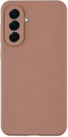 Samsung 57983126373 galaxy a56 prémium szilikon tok kameravédő peremmel, világosbarna kép