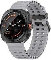 Samsung 65040 Mybandz  waves szilikon  galaxy watch ultra szíj  szürke kép