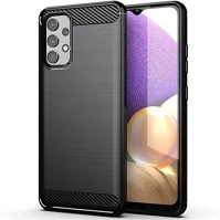 Samsung 65090 Forcell carbon hátlap tok  galaxy a13 4g, fekete kép