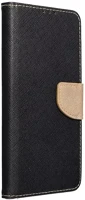 Samsung 65107 Fancy  galaxy s22+ flip tok, fekete-arany kép