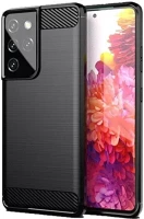 Samsung 70144 Forcell carbon hátlap tok  galaxy s23 plus, fekete kép