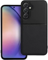 Samsung 73665 Forcell noble hátlap tok,  galaxy a54 5g , fekete kép