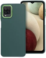 Samsung 74570 Frame  galaxy a12 szilikon tok, zöld kép