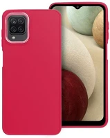 Samsung 74571 Frame  galaxy a12 közepesen ütésálló tok kameravédő kerettel, magenta kép