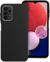 Samsung 74574 Frame  galaxy a13 4g közepesen ütésálló tok kameravédő kerettel, fekete kép