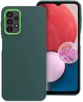 Samsung 74575 Frame  galaxy a13 4g közepesen ütésálló tok kameravédő kerettel, zöld kép