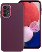 Samsung 74578 Frame galaxy a13 4g közepesen ütésálló tok kameravédő kerettel, lila kép