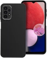 Samsung 74579 galaxy a13 5g/a04s közepesen ütésálló tok kameravédő kerettel, fekete kép