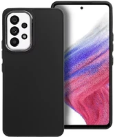 Samsung 74614 Frame galaxy a53 5g közepesen ütésálló tok kameravédő kerettel, fekete kép