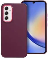 Samsung 74623 Frame  galaxy a54 5g közepesen ütésálló tok kameravédő kerettel, lila kép