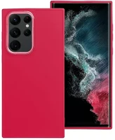 Samsung 74641 galaxy s22 ultra közepesen ütésálló tok kameravédő kerettel, magenta kép