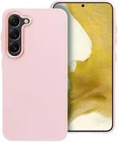Samsung 74652 galaxy s23 közepesen ütésálló tok kameravédő kerettel, rózsaszín kép