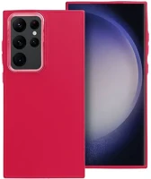 Samsung 74656 galaxy s23 ultra közepesen ütésálló tok kameravédő kerettel, magenta kép